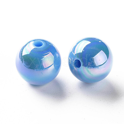 Opaque Acrylic Beads MACR-S370-D16mm-8-1