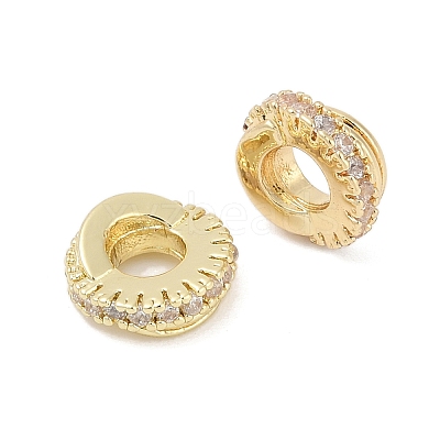 Brass Spacer Beads KK-Z094-14G-1