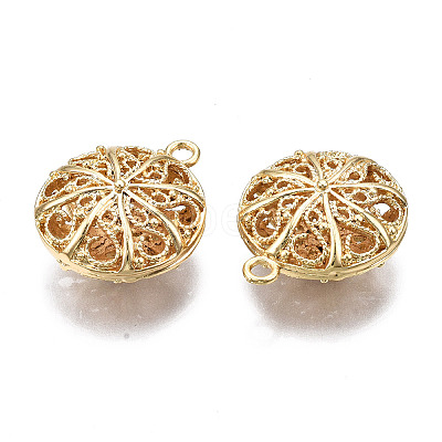 Brass Pendants KK-S356-385G-NF-1
