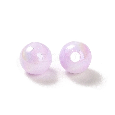 Opaque Acrylic Beads OACR-Z016-01B-03-1