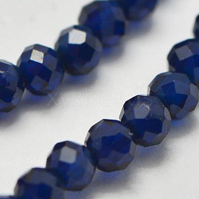 Synthetic Gemstone Beads Strands G-K207-01B-02-1