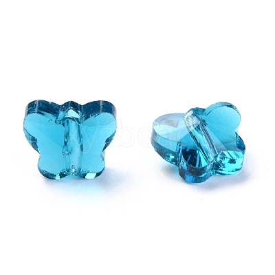 Transparent Glass Beads GLAA-P037-02B-01-1