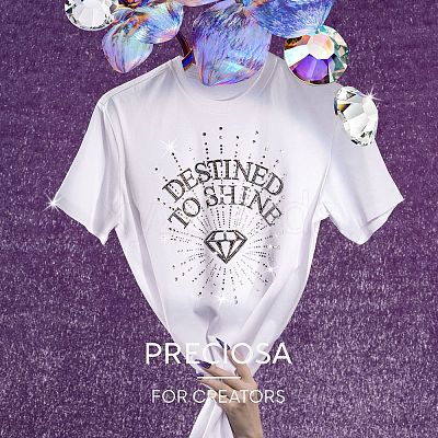 Preciosa® Crystal Hotfix Flatback Stones Y-PRC-HSS10-60230-200-1