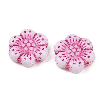 Bohemia Czech Pressed Glass Beads GLAA-I061-08B-1
