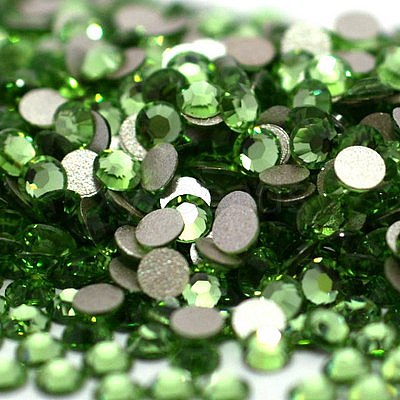 Glass Flat Back Rhinestone RGLA-C002-SS8-214-1