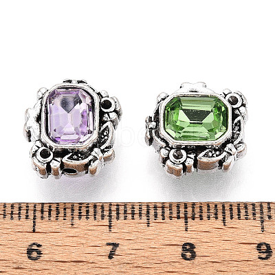 Tibetan Style Alloy Beads TIBE-N013-31AS-1