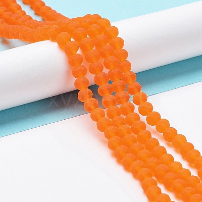 Transparent Glass Beads Strands EGLA-A034-T3mm-MD25-1