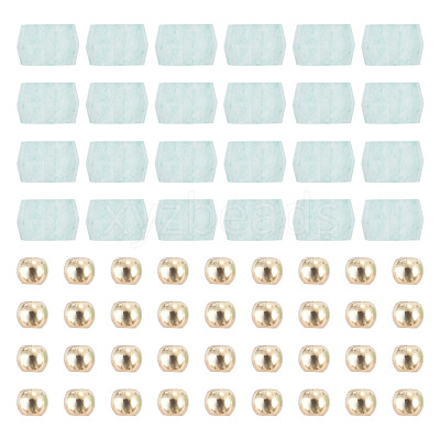 50Pcs Natural Green Aventurine Beads G-TAD0001-15B-1