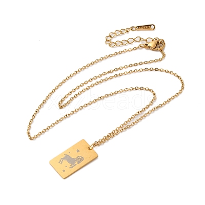 Golden 202 Stainless Steel Constellation Pendants Necklaces LS-NJEW-K380-02G-04-1