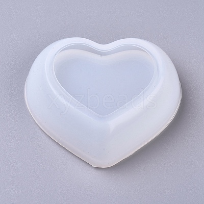 DIY Heart Dish Silicone Molds DIY-G014-19-1