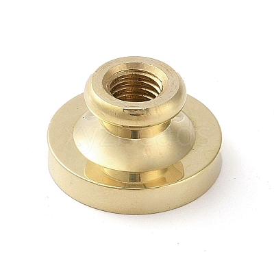 Christmas Series Wax Seal Brass Stamp Head AJEW-M037-01G-11-1