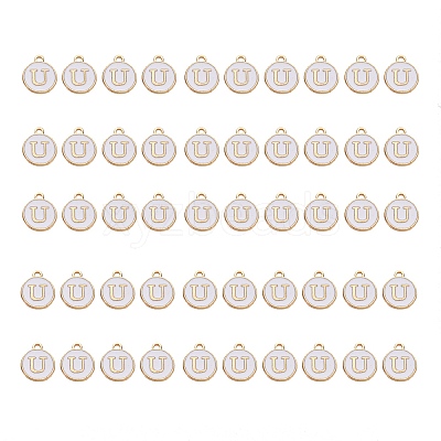 Golden Plated Alloy Charms ENAM-SZ0001-25A-U-1