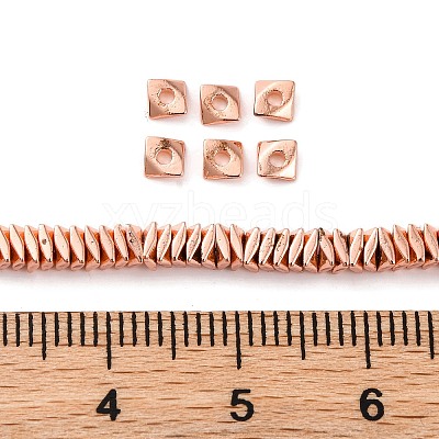 Electroplated Synthetic Non-magnetic Hematite Beads Strands G-G849-07A-RG-1