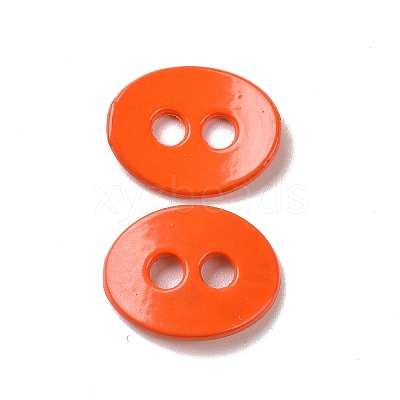 Spray painted Alloy Buttons PALLOY-K001-04-1