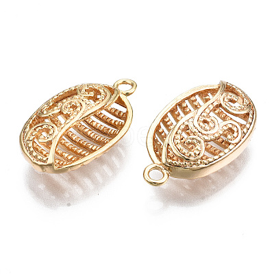 Brass Pendants KK-S356-403-NF-1