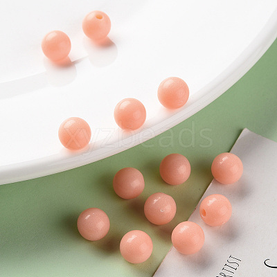 Opaque Acrylic Beads X-MACR-S370-C8mm-A33-1