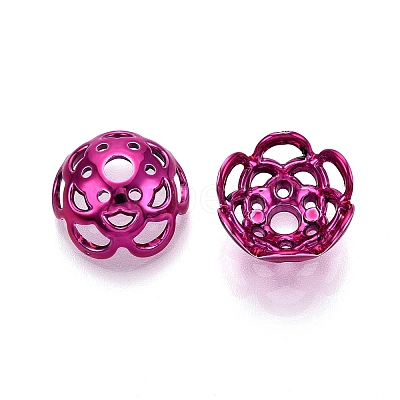 UV Plated ABS Bead Caps OACR-D316-04B-07-1