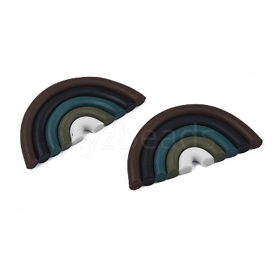Handmade Polymer Clay Cabochons LS-CLAY-N010-030-01-1