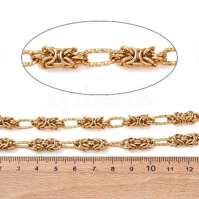 304 Stainless Steel Knot Link Chains CHS-A021-06A-G-1