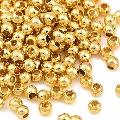 Rack Plating Brass Beads KK-E070-01A-G01-1