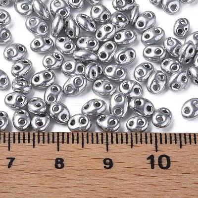 Colours Luster Czech Glass Seed Beads SEED-N004-005-E01-1