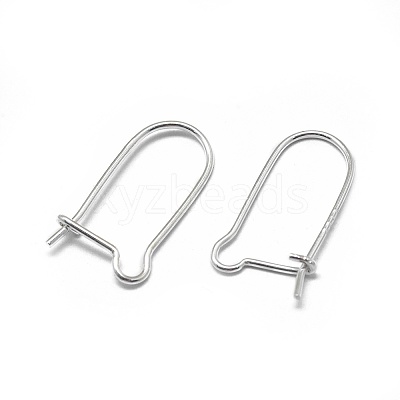 925 Sterling Silver Earring Hoops STER-L057-065S-1
