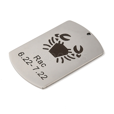 Non-Tarnish 304 Stainless Steel Pendants STAS-C098-01E-P-1