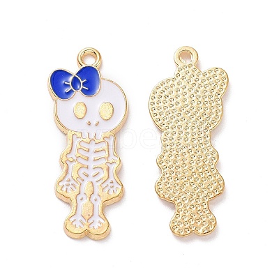 Alloy Enamel Pendants ENAM-A139-04G-1