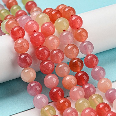 Natural Agate Beads Strands X-G-Z041-A01-02-1