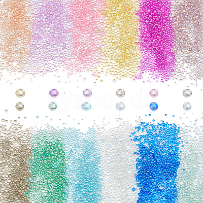 12 Bags 12 Colors Glass Beads GLAA-PH0002-53-1