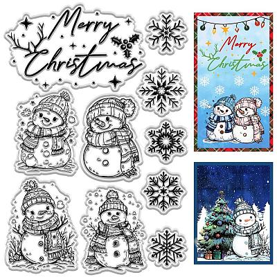 Plastic Stamps DIY-WH20018-0055-1