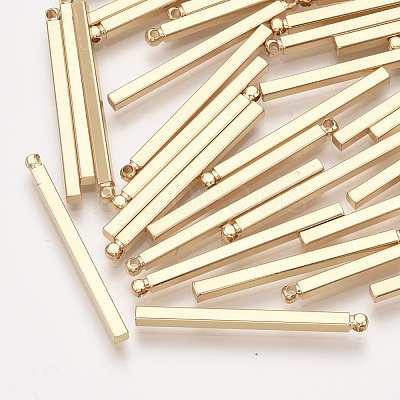 Brass Bar Pendants KK-S348-384C-1