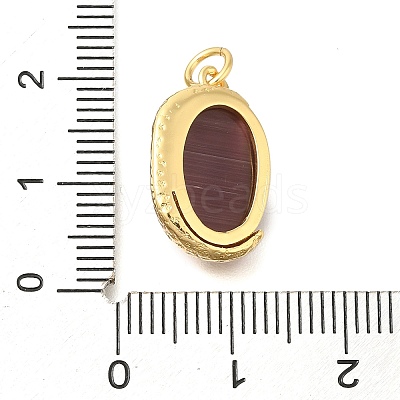 Brass Pendants KK-U040-01G-04-1