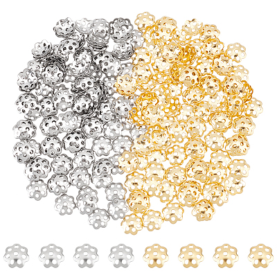 304 Stainless Steel Bead Caps STAS-UN0007-53-1