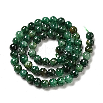 Natural Fuchsite Beads Strands X1-G-D470-12A-1-1