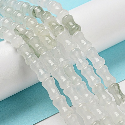 Natural Jade Beads Strands G-M420-I01-03-1