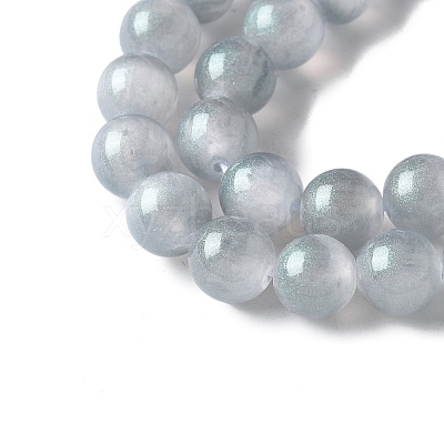 Natural Selenite Beads Strands G-C142-01A-13-1