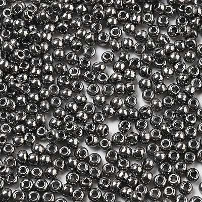 FGB 8/0 Grade A Round Glass Seed Beads SEED-Q008-3mm-F576-1