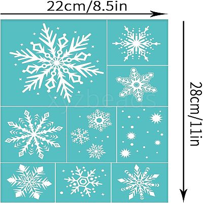 Self-Adhesive Silk Screen Printing Stencil DIY-WH0338-025-1