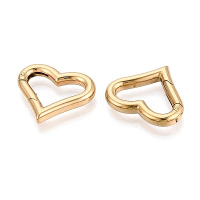304 Stainless Steel Spring Gate Rings STAS-N115-74G-1
