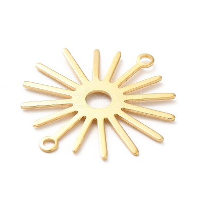 Brass Connector Charms KK-H435-10G-1