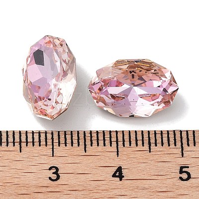 Glass Rhinestone Cabochons RGLA-G020-02B-D508-1