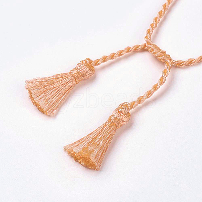 Polyester DIY Braided Bracelet Making MAK-K018-A10-1