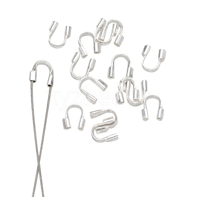 Eco-Friendly Rack Plating Brass Wire Guardians KK-I606-30S-NR-1