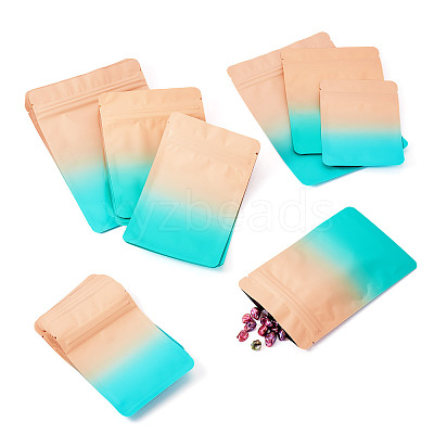 100Pcs 4 Styles PET Zipper Bags OPP-TA0001-19A-1