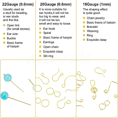 Round Craft Copper Wire CWIR-BC0001-1.0mm-AB-1