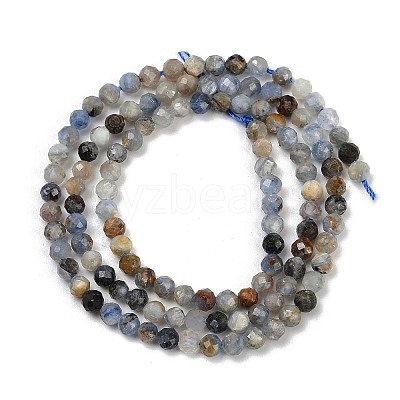 Natural Kyanite Beads Strands LS-G-M092-D03-01A-1