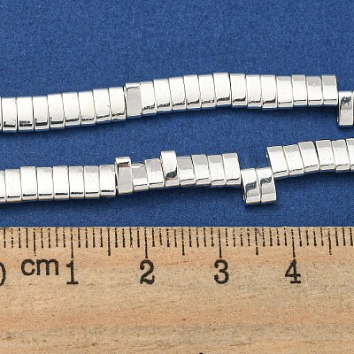 Electroplated Synthetic Non-Magnetic Hematite Beads Strands G-I360-B02-04-1