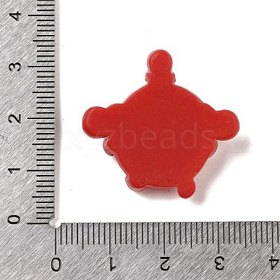 Christmas Rabbit Theme Opaque Resin Decoden Cabochons RESI-S397-01C-1