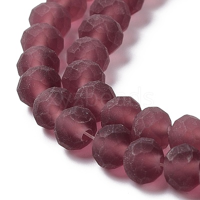 Transparent Glass Beads Strands EGLA-A034-T4mm-MD13-1